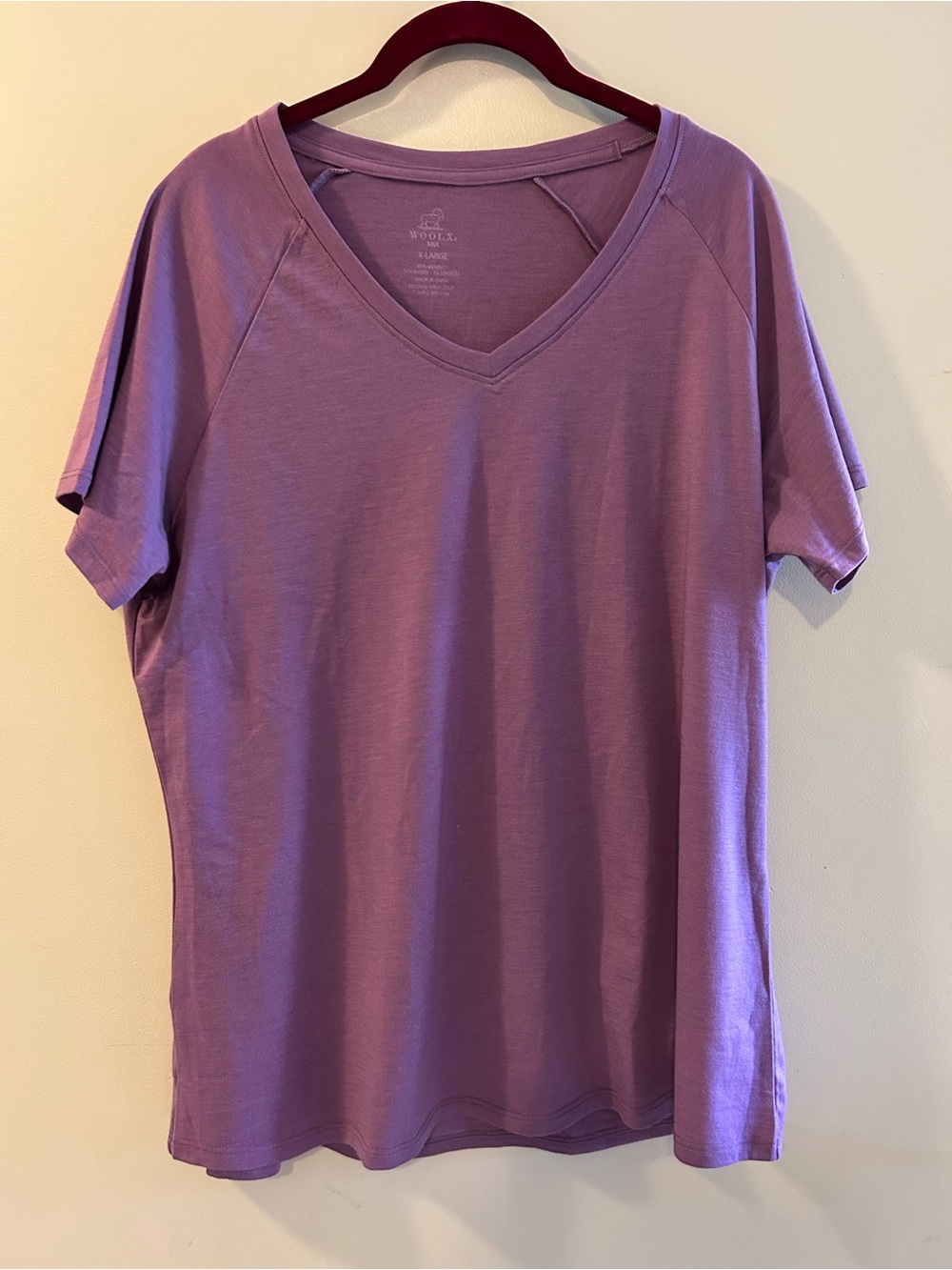 Women’s XL Woolx ‘Mia’ t-shirt, NWOT